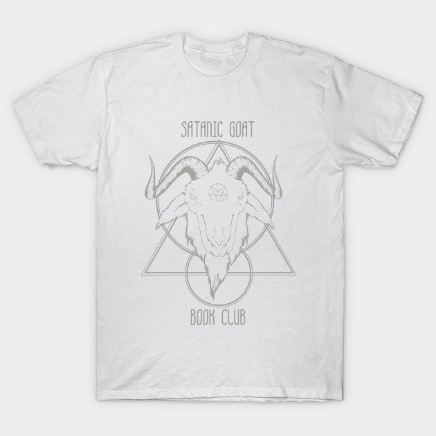 satanic goat book club T-Shirt-TOZ